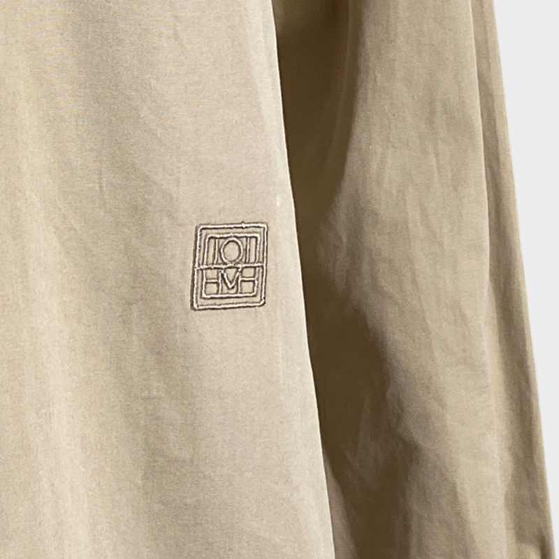 Toteme women's beige cotton shirt