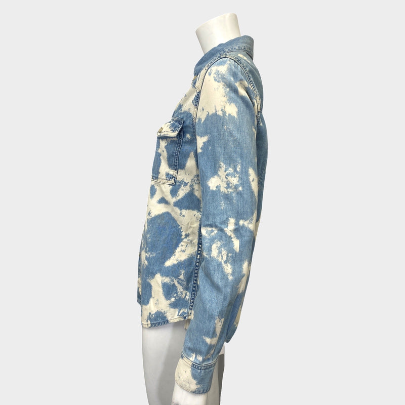 Givenchy women's star print denim shirt