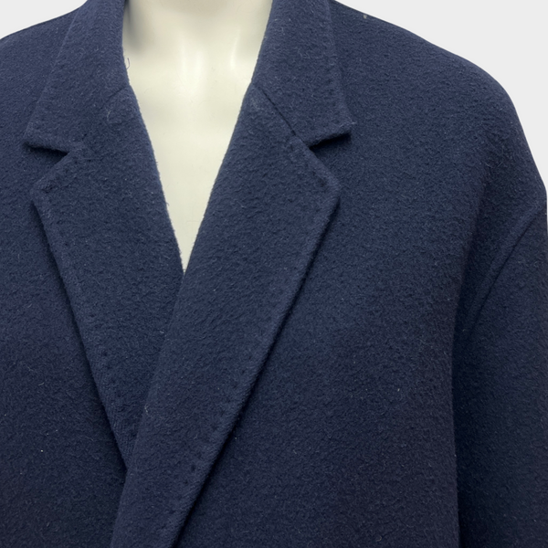 Isabel Marant Women's Navy Wool Coat