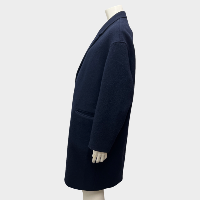 Isabel Marant Women's Navy Wool Coat