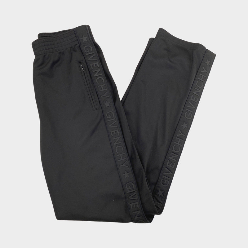 Givenchy women's black logo joggers