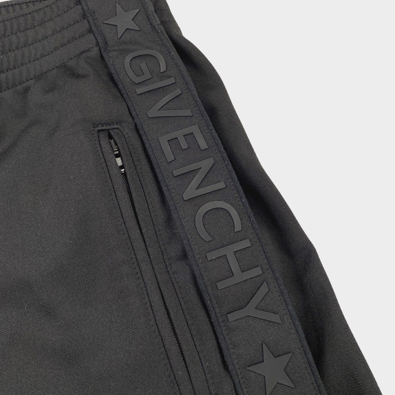 Givenchy women's black logo joggers