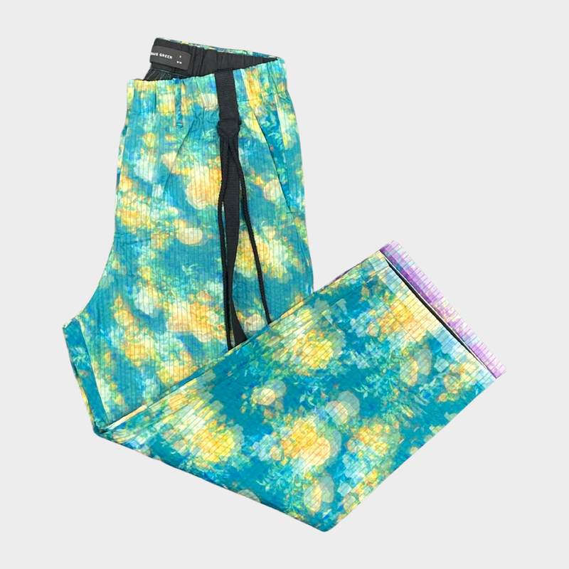 Craig Green women's multicoloured tie-die effect floral print trousers
