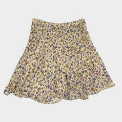 Chloé flower print multicolour skirt