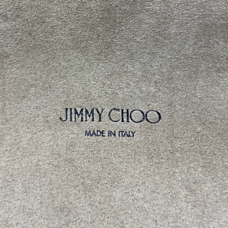 Jimmy Choo women's silver Lockett crossbody bag