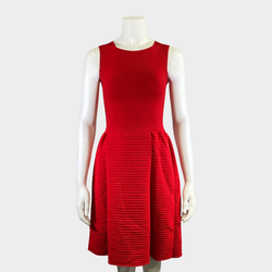 Valentino women's red bandage mini dress