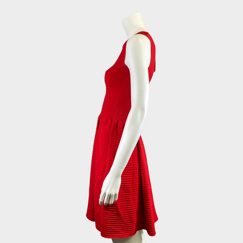 Valentino women's red bandage mini dress