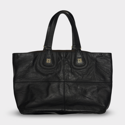 Givenchy Women's Black Leather Nightingale Tote Bag