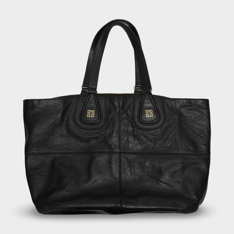 Givenchy Women's Black Leather Nightingale Tote Bag