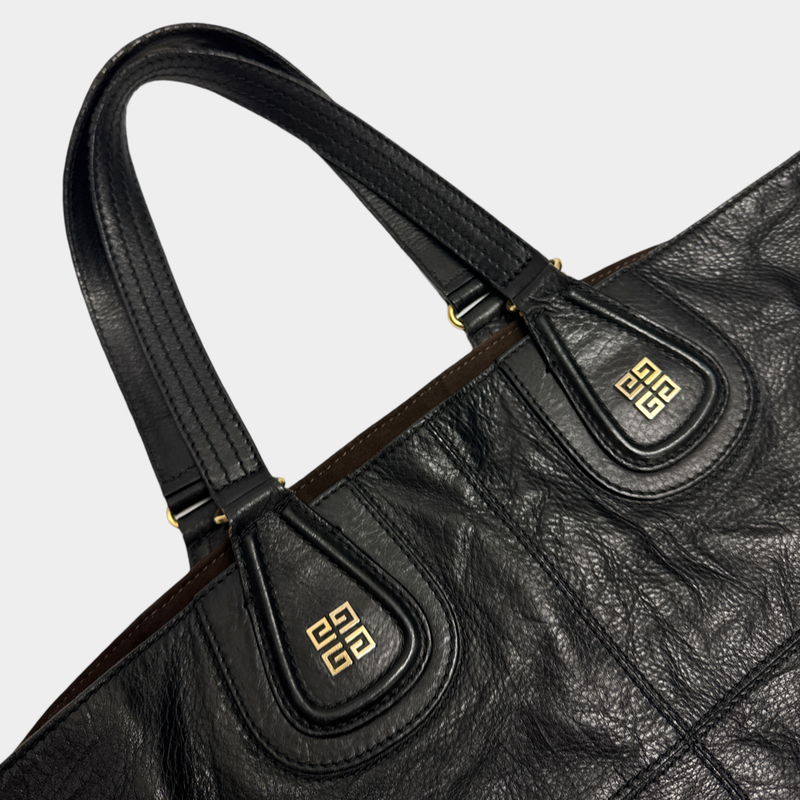 Givenchy Women's Black Leather Nightingale Tote Bag