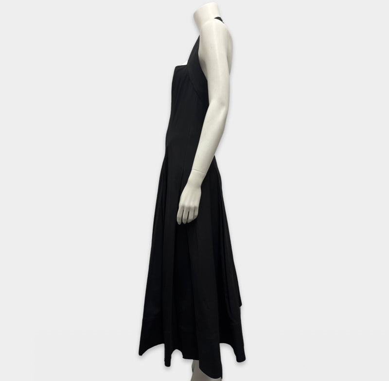 Khaite Halter Black Dress