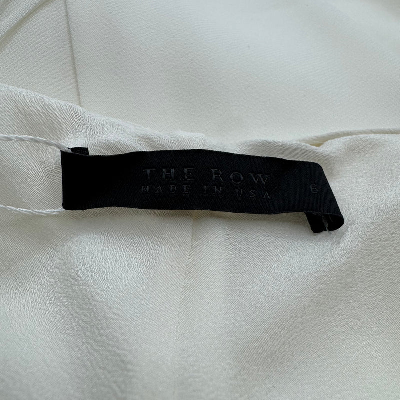 The Row White Halter Dress