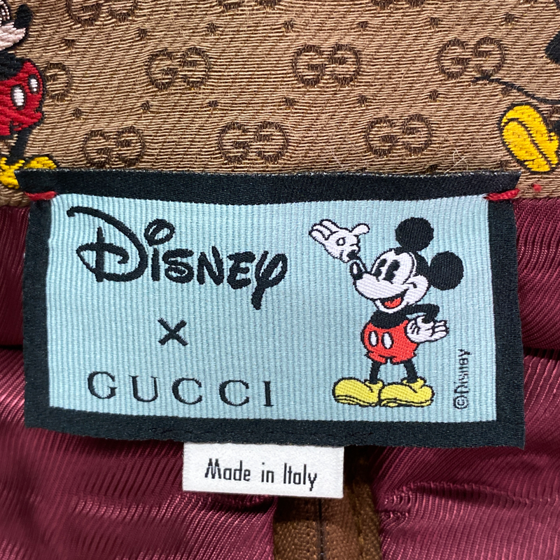 Gucci x Disney women's brown Mickey Mouse print skirt