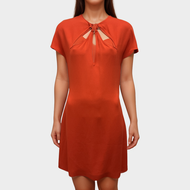 Stella McCartney women's Red Dress with metal detailing