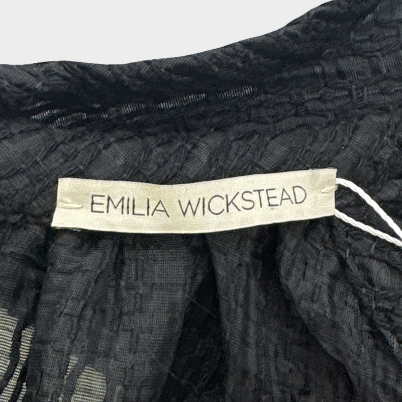 Emilia Wickstead Black cotton Dress