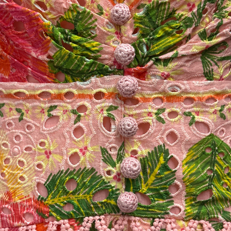 Farm Rio Pink cotton dress