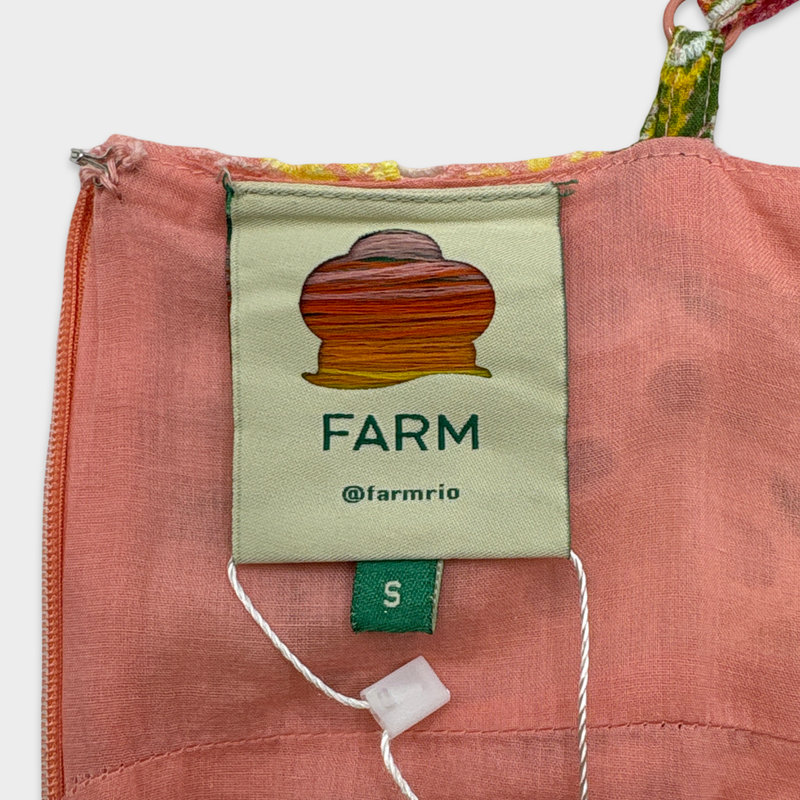 Farm Rio Pink cotton dress