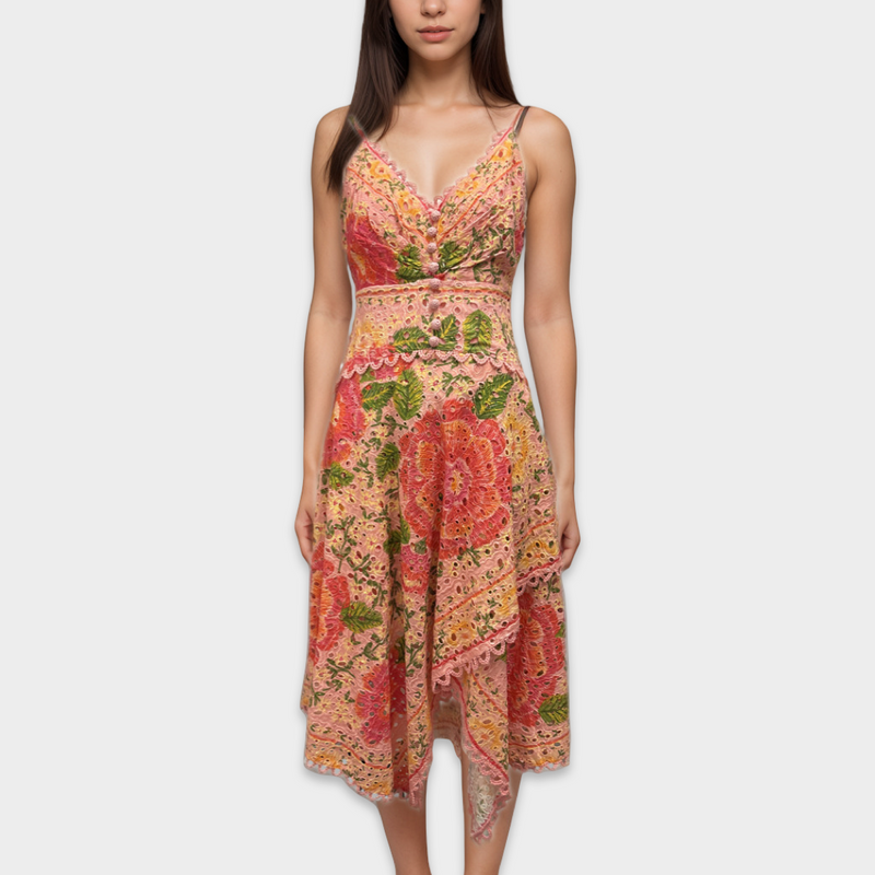 Farm Rio Pink cotton dress