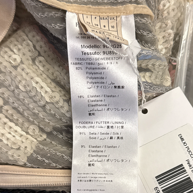 EMILIO PUCCI Multicolor fringed sequin mini dress