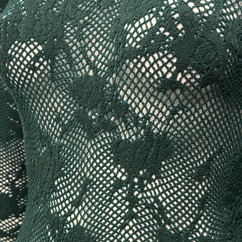 ALAIA Green Knit dress