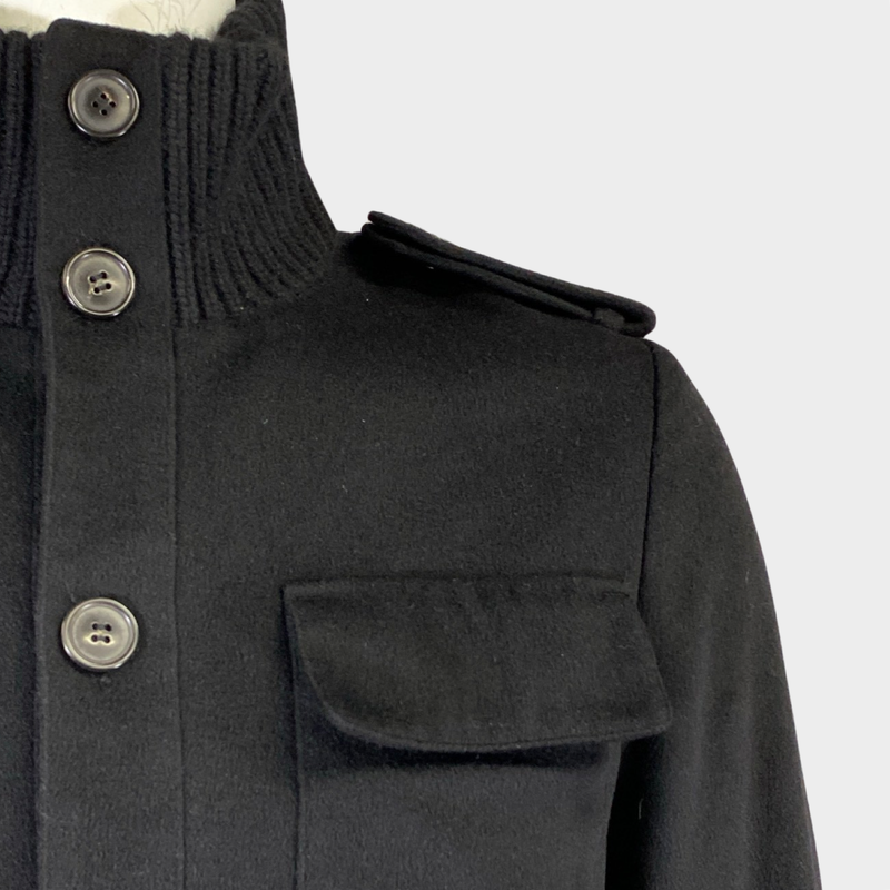 Eric Bompard men's black cashmere jacket