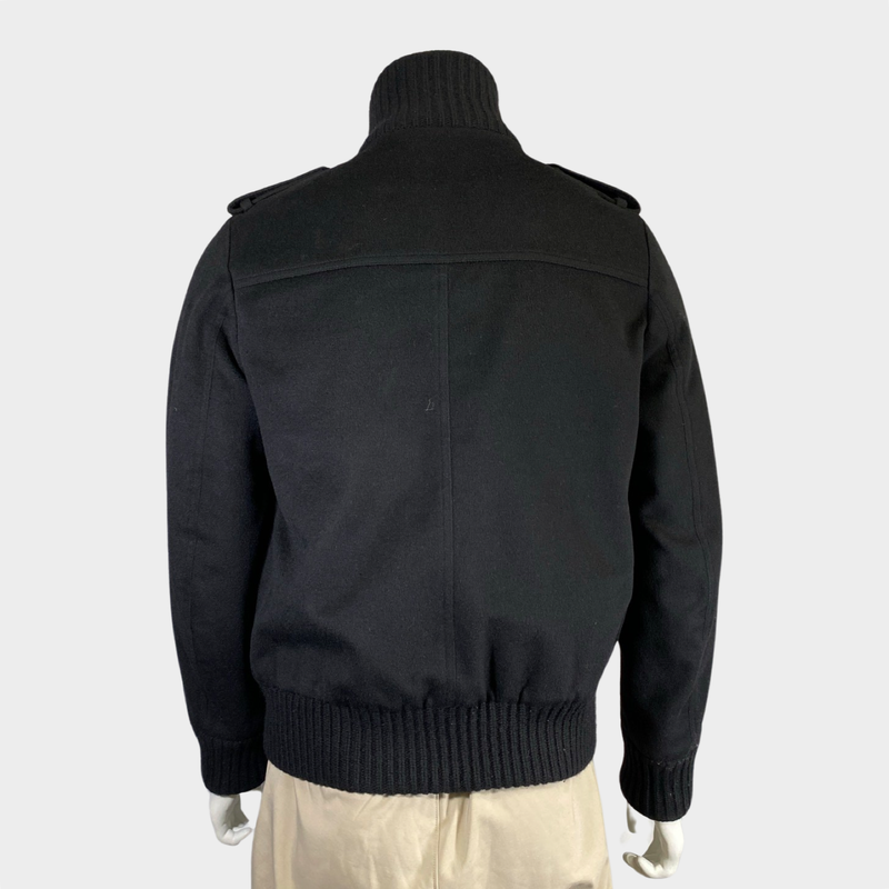 Eric Bompard men's black cashmere jacket