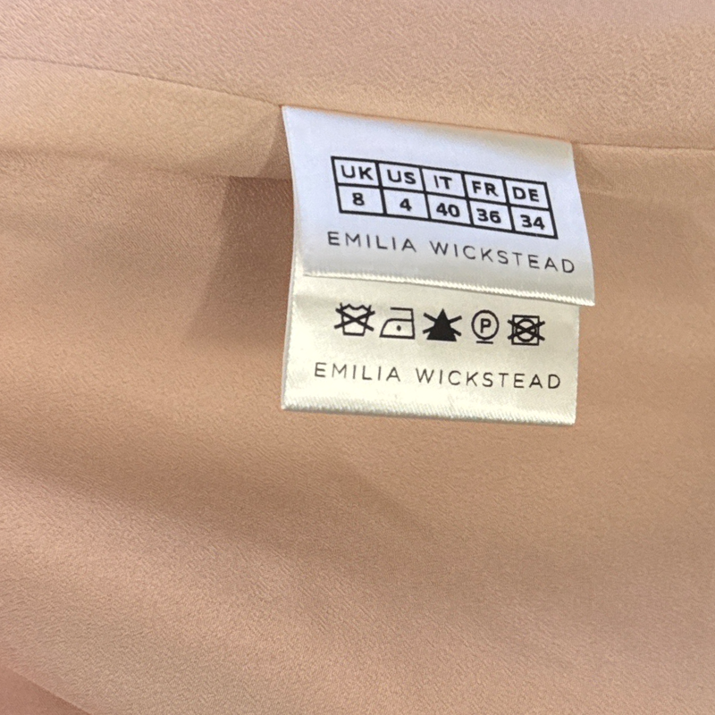 Emilia Wickstead Purple and Red Dress