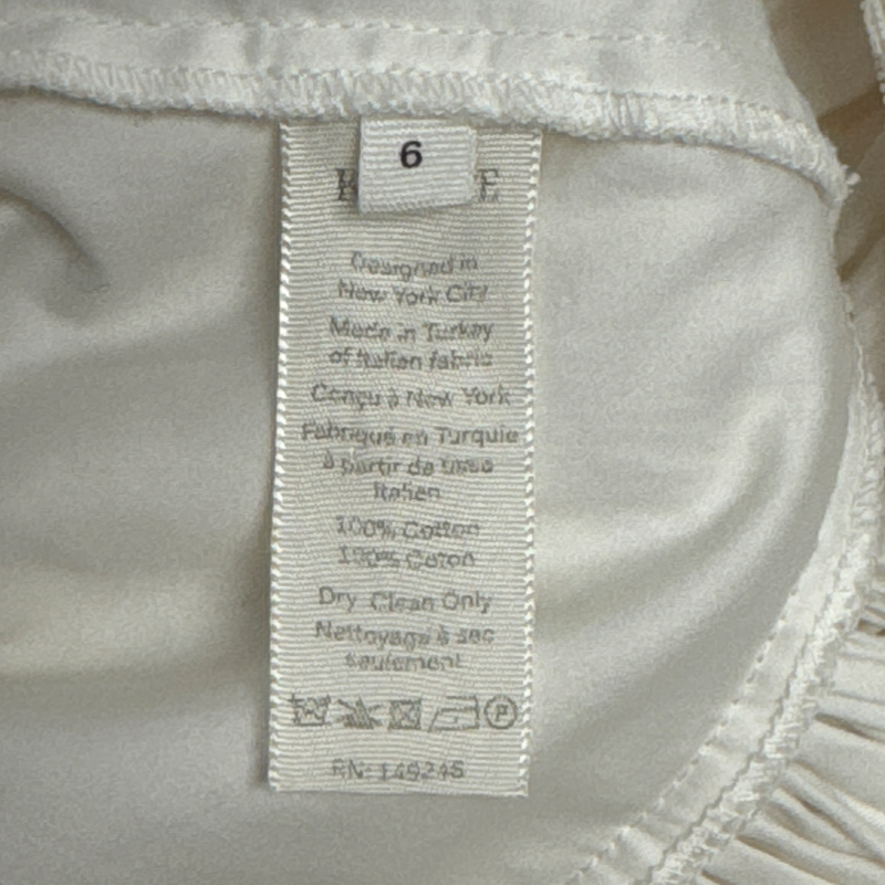 Khaite women's cream cotton dress