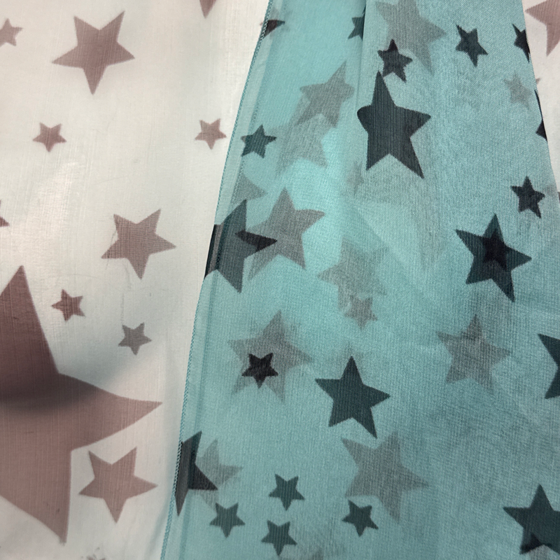 Dolce&Gabbana women's Turquoise star print silk Dress