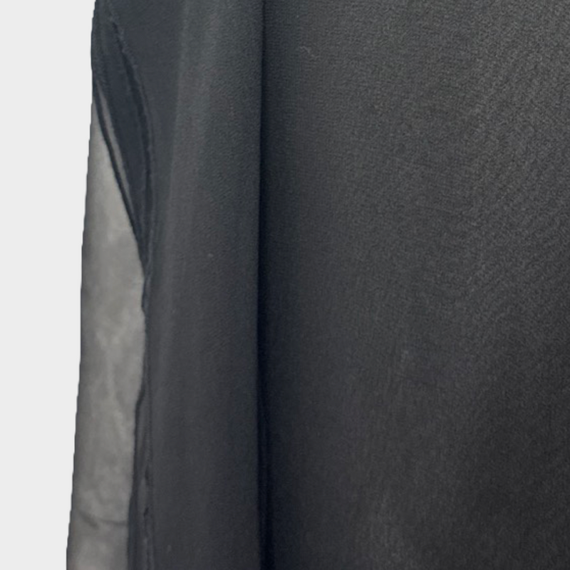 Miu Miu women's black sheer dress