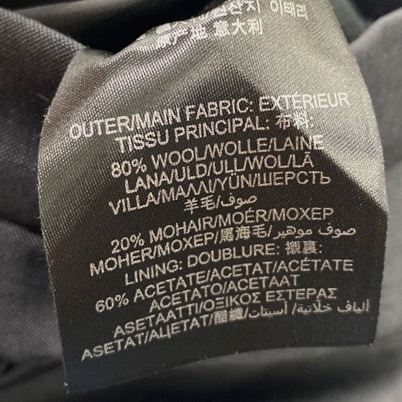 Burberry Prosum men's charcoal grey wool blend smart trousers