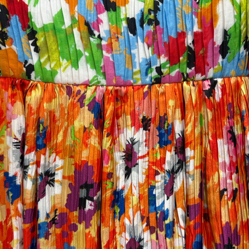 MSGM multicolor maxi dress