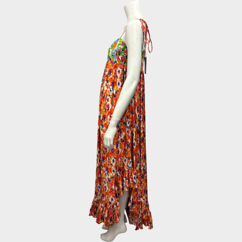 MSGM multicolor maxi dress
