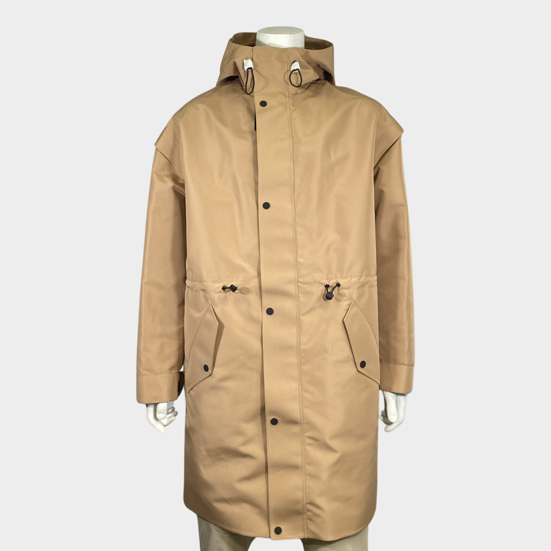 Mackage men's Edwin camel raincoat