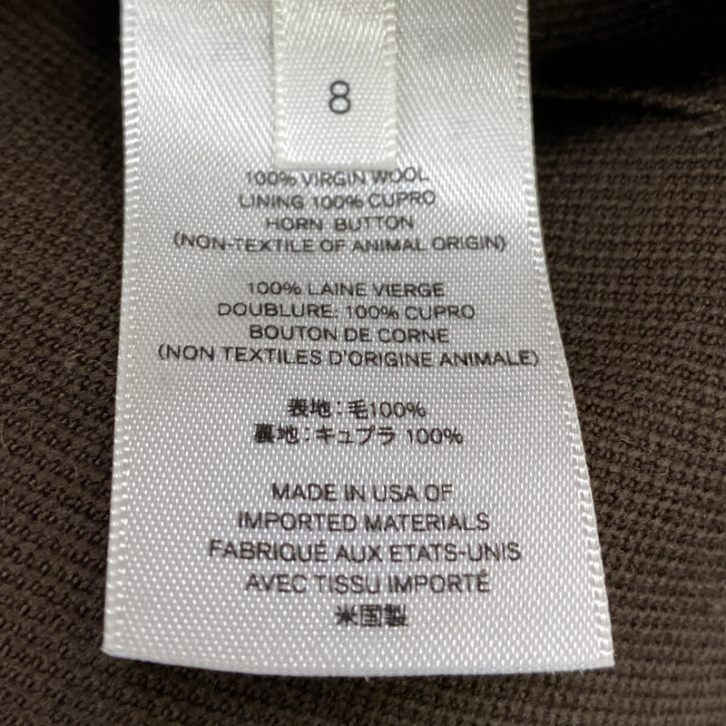 The Row women's brown wool trousers