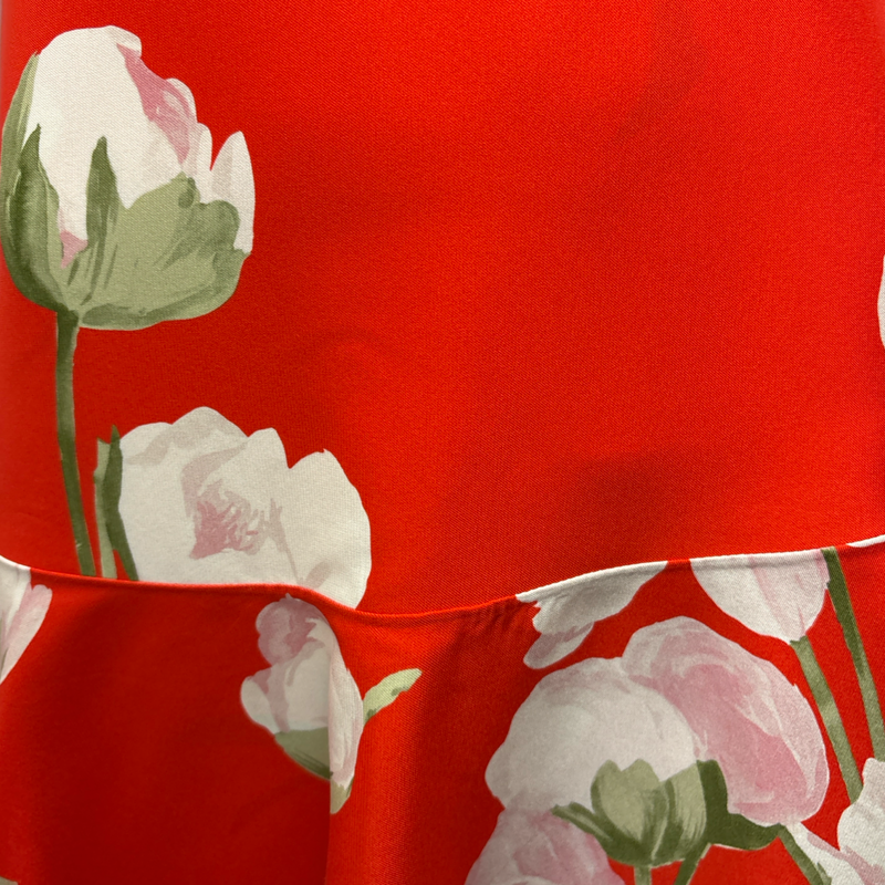 Valentino Red silk Dress