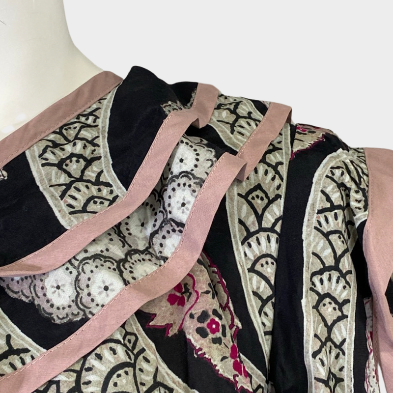 Isabel Marant women's multicoloured one-shoulder blouse