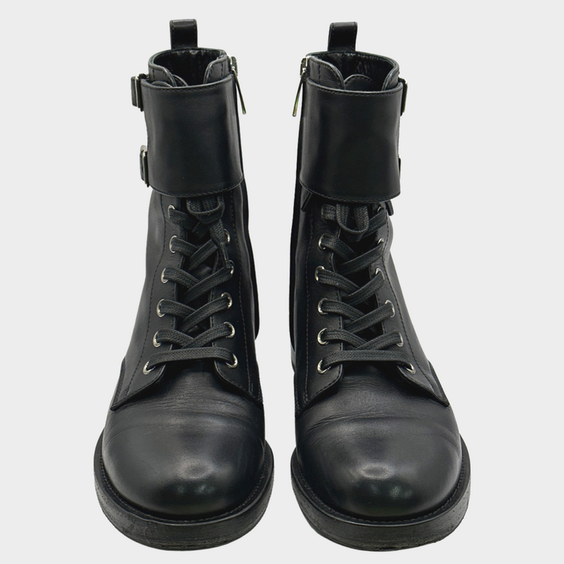 GIANVITO ROSSI women's black leather boots