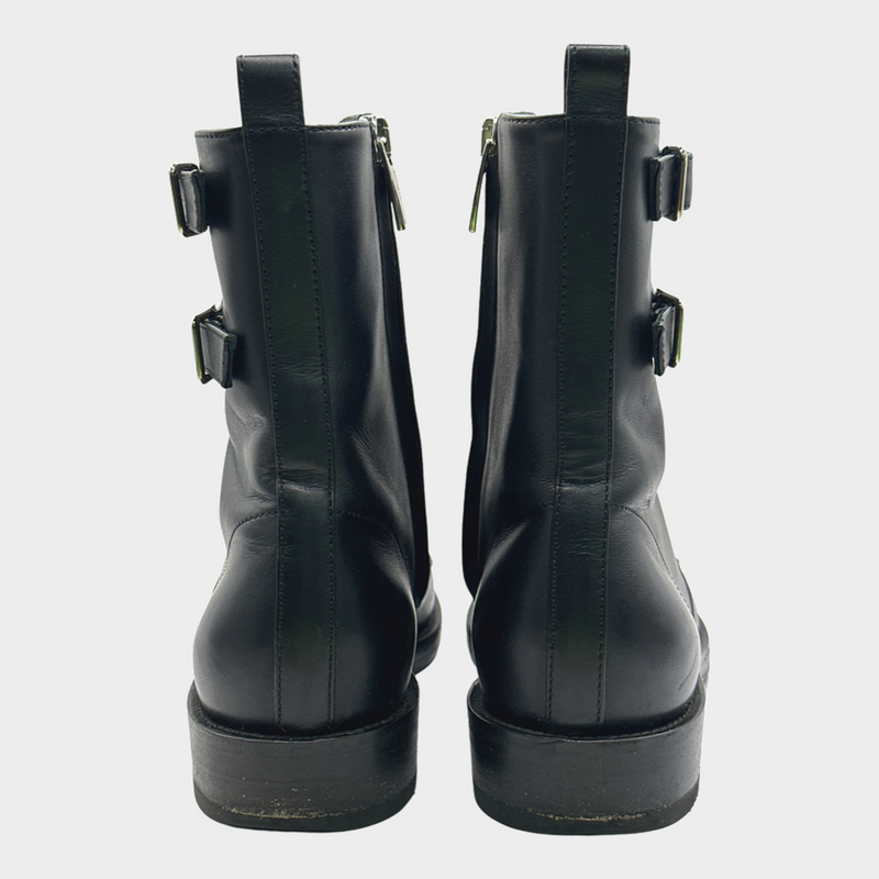 GIANVITO ROSSI women's black leather boots