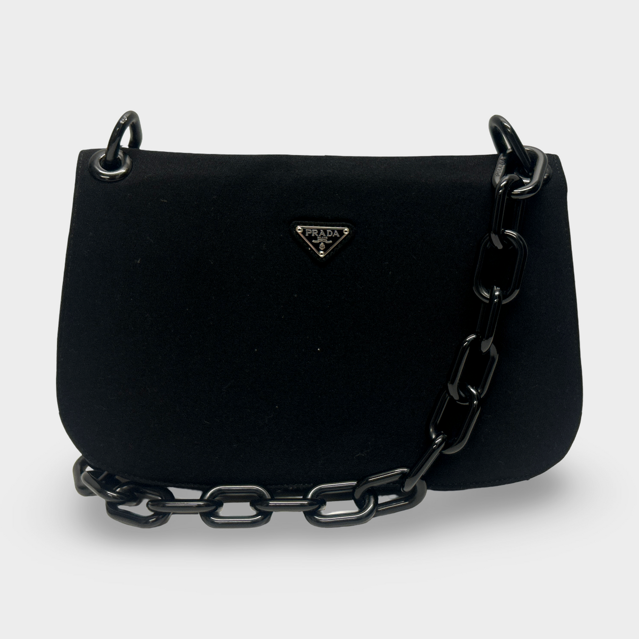 Prada Women's Black Cloth 