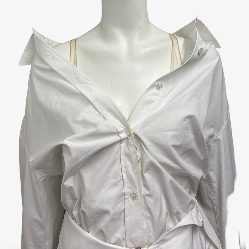 Alexander Wang White Shirt Dress