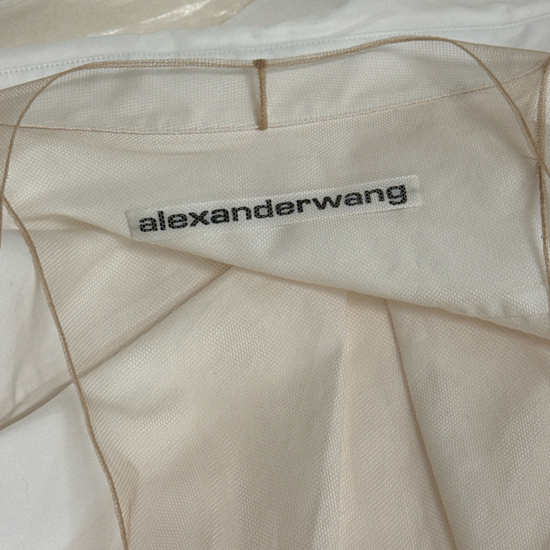 Alexander Wang White Shirt Dress