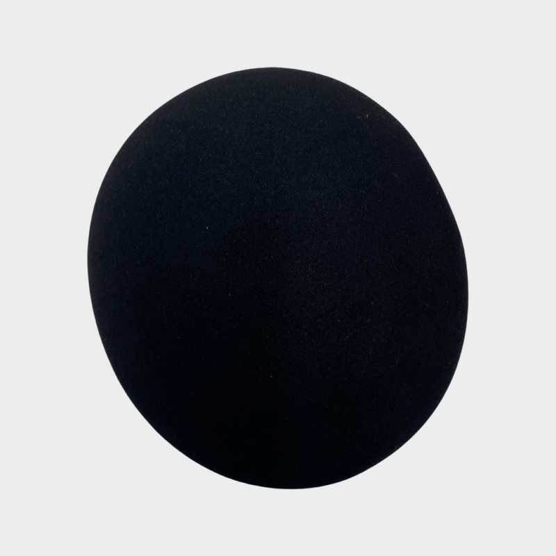 Maison Michel women’s black felt beret