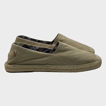 【Ralph Lauren】Robby Canvas & Jute Espadrille ◆国内発送◆ Robby Canvas & Jute Espadrille