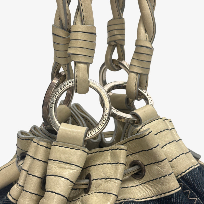 Givenchy Vintage Denim Blue Handbag