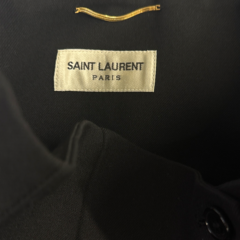 Saint Laurent Women's black wool pants