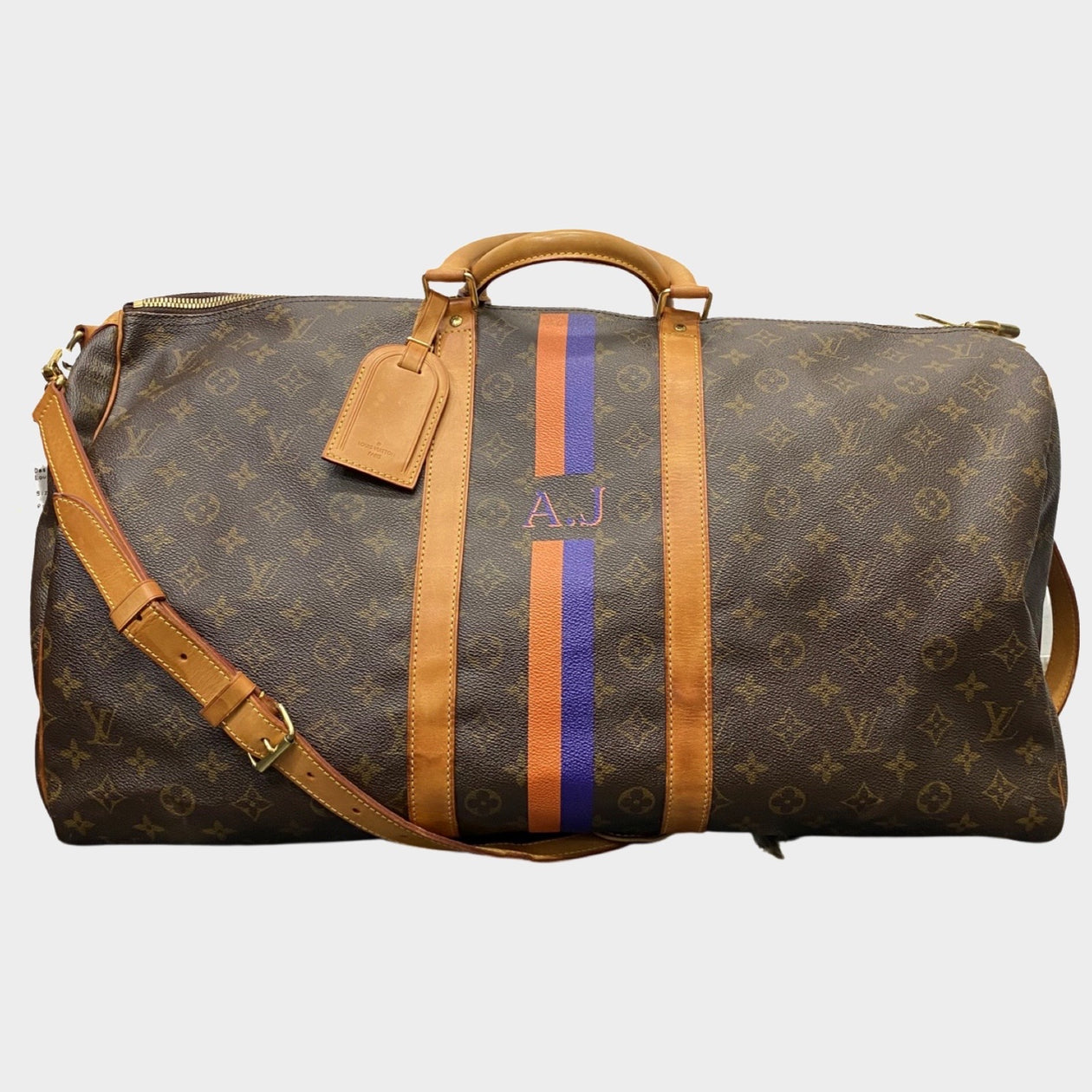 Louis Vuitton keepall bandoulière 55 monogram travel bag – Loop Generation