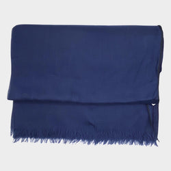 Loro Piana navy cashmere scarf