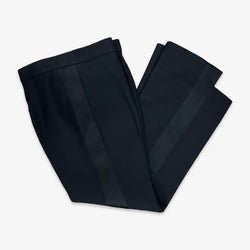 Alexander McQueen Women's Black Tuxedo Pants