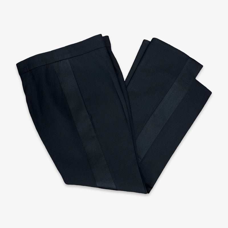 Alexander McQueen Women's Black Tuxedo Pants